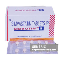 Generic Zocor (tm) Simvastatin 5, 10, 20, 40mg