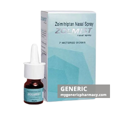 Generic Zomig (tm) Zolmitriptan 7 mdi Nasal Spray 5mg