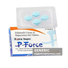 Extra Super PForce (Sildenafil 100mg + Dapoxetine 100mg)