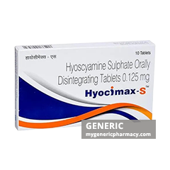 Generic Anaspaz (tm) Hyoscyamine 0.125 mg