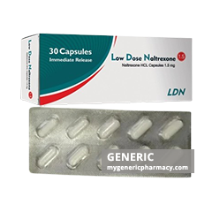 Generic LDN Low Dose Naltrexone (tm) 1.5 mg