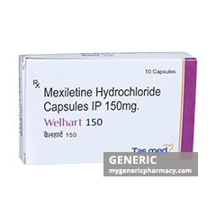 Generic Mexitil (tm) Mexiletine 150 mg
