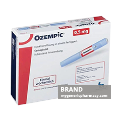 Brand Ozempic (tm) Semaglutide 0.5 mg (1 Pen)