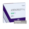Generic Soriatane (tm) Acitretin 10, 25mg