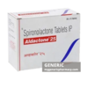 Generic Aldactone (tm) Spironolactone 25, 50, 100mg