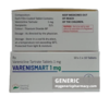 Generic Chantix (tm) Varenicline 1mg