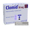 Generic Clomid (tm) Clomiphene 50mg