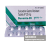 Generic Cymbalta (tm) Duloxetine 20, 30, 40, 60mg