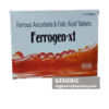 Generic Ferrous Ascorbate (tm) Iron-Ferrous salt 100mg + 1.5mg