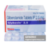 Generic Glyburide (tm) Glibenclamide 2.5, 5mg