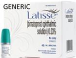 Generic Latisse 0.03% Solution Bimatoprost (3ml, 10 Bottles)