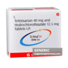 Generic Micardis Hct (tm) Telmisartan + Hydrochlorothiazide 40+12.5, 80+12.5mg