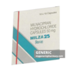 Generic Savella (tm) Milnacipran 25, 50mg