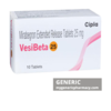 Generic Myrbetriq Er (tm) Mirabegron 25, 50mg