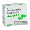 Generic Norvasc (tm) Amlodipine 2.5, 5, 10mg