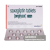 Generic Onglyza (tm) Saxagliptin 2.5, 5mg