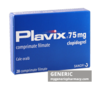 Generic Plavix (tm) Clopidogrel 75mg