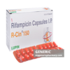 Generic Rifadin (tm) Rifampicin 150, 300mg