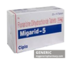Generic Sibelium (tm) Flunarizine 5, 10mg