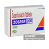 Generic Zagam (tm) Sparfloxacin 200mg