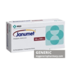 Generic Janumet (tm) Sitagliptin (50mg) + Metformin (500mg)