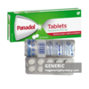 Generic Panadol (tm) Paracetamol 500, 650mg
