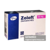 Generic Zoloft (tm) Sertraline 25, 50, 100 mg