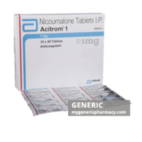 Generic Acitrom (tm) Nicoumalone 1, 2, 4mg