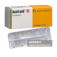 Generic Anafranil (tm) Clomipramine 10, 25, 50mg