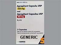 Generic Emend (tm) 125 mg + 80 mg (3 Pills)