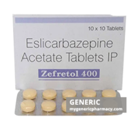 Generic Aptiom (tm) Eslicarbazepine 400, 800mg