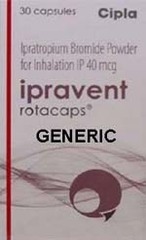 Generic Atrovent Rotacaps (tm) 40 mcg (60 Pills)