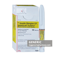 Generic Insulin Basaglar Solostar Pen (tm) 100 IU 3 ml (1 Pen)