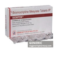 Generic Bromocriptine (tm) Bromocriptine 1.25, 2.5, 5mg