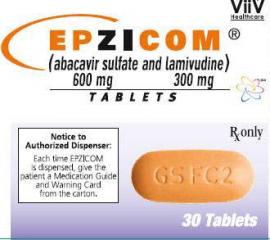 Generic Epzicom(tm) 600mg+300mg (90 Pills)