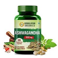 Himalayan Organics Ashwagandha 1000mg/Serve for Anxiety Stress Relief & Endurance (120 Pills)