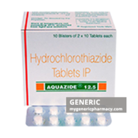 Generic Hydrochlorothiazide (tm) Hydrochlorothiazide 12.5, 25mg