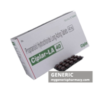 Generic Inderal (tm) Propranolol 40, 80mg