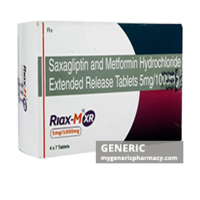 Generic Kombiglyze XR (tm) Saxagliptin  (5mg) + Metformin (1000mg)