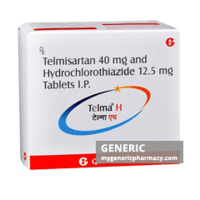 Generic Micardis Hct (tm) Telmisartan + Hydrochlorothiazide 40+12.5, 80+12.5mg