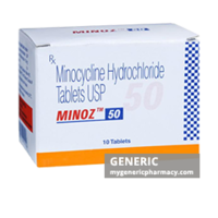 Generic Minocin (tm) Minocycline 50, 100mg