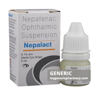 Generic Nevanac (tm) Nepafenac 0.1 % 5ml