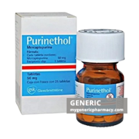 Generic Purinethol (tm) Mercaptopurine 50mg