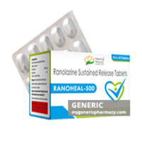 Generic Ranexa (tm) Ranolazine 500, 1000mg