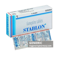 Generic Stablon (tm) Tianeptine12.5 mg