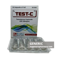 Generic Testosterone Cypionate 250mg (1 ml / 10 Ampoule)