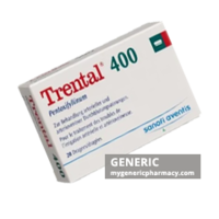 Generic Trental (tm) Pentoxifylline 400 mg