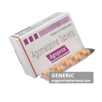Generic Valdoxan (tm) Agomelatine 25 mg