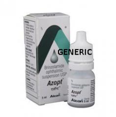 Generic Azopt (tm) 1% 5 ml (5 Bottles)