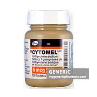Generic Cytomel (tm) Liothyronine 5 mcg, 20 mcg